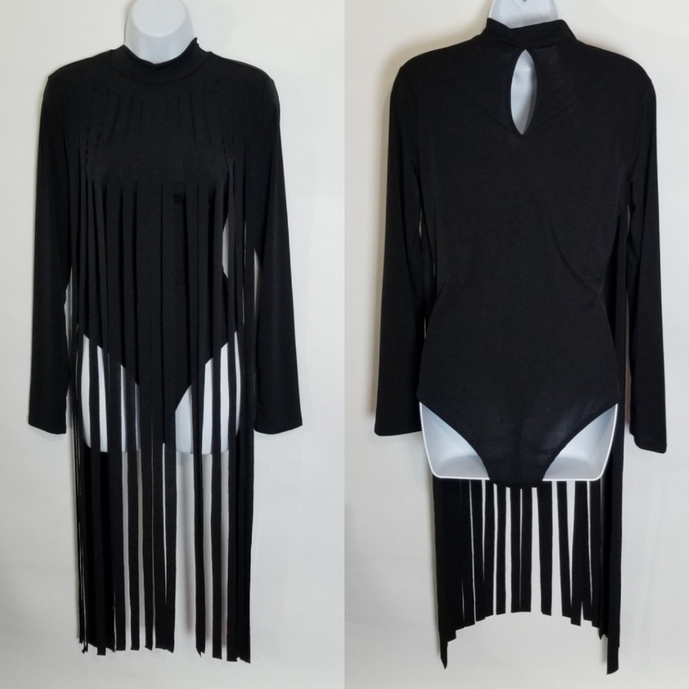 ❤️Front Fringe Detail Bodysuit - Picture 7 of 8